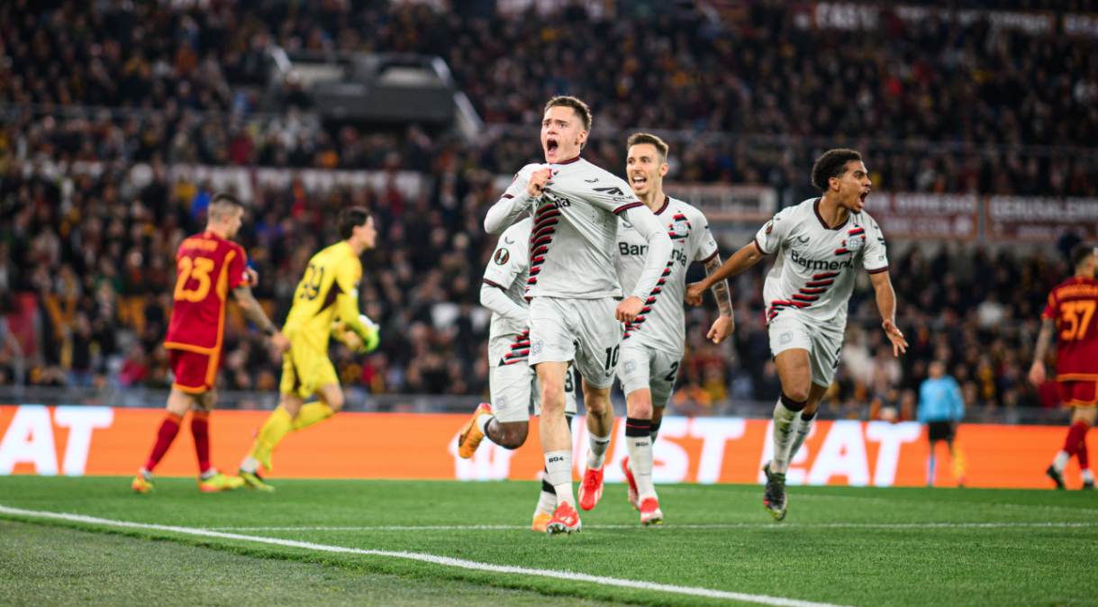 Invicto há 47 jogos, Bayer Leverkusen vence Roma na semifinal da Liga Europa