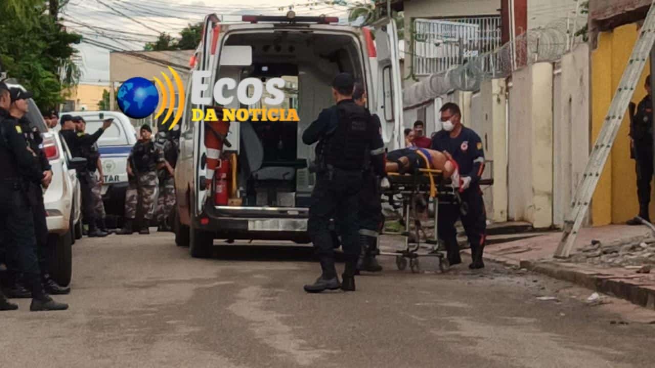 Bandido é baleado pela Polícia Militar  durante assalto a residência em  Rio Branco; dois são presos