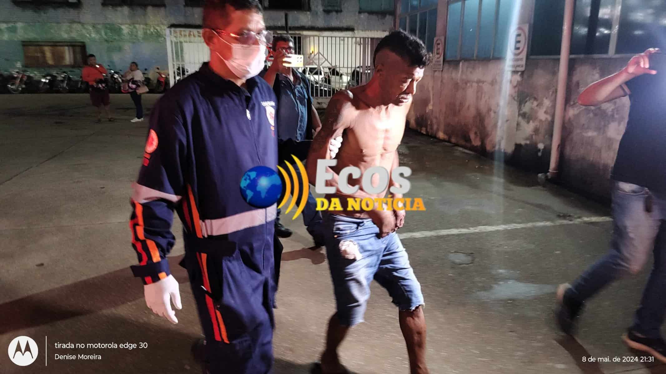 Homem recebe “disciplina” de facção e é agredido com golpes de martelo