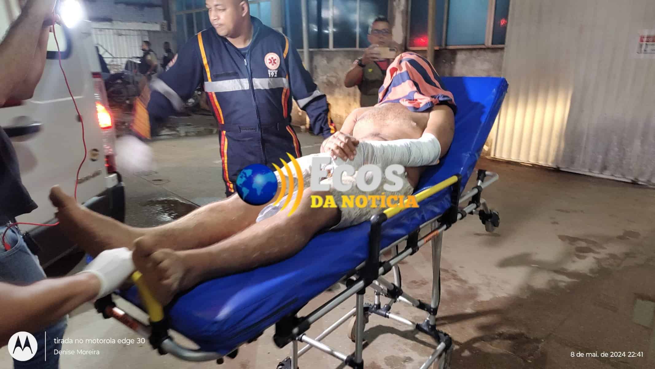 Homem é agredido a golpes de ripa após ter sua residência invadida por membros de uma organização criminosa
