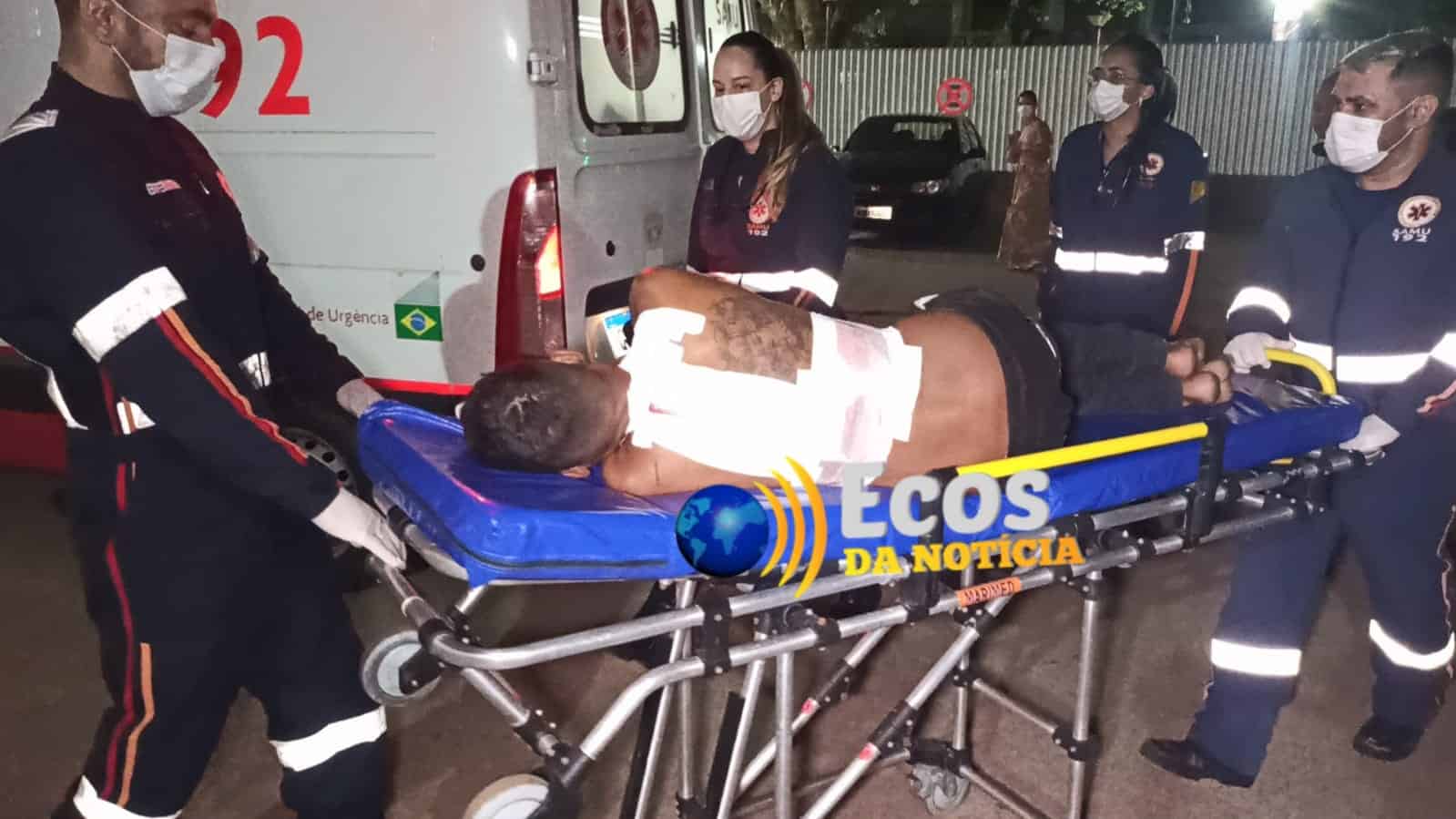 Casal é abordado por criminoso em motocicleta e é ferido a tiros em via pública no 2° Distrito de Rio Branco
