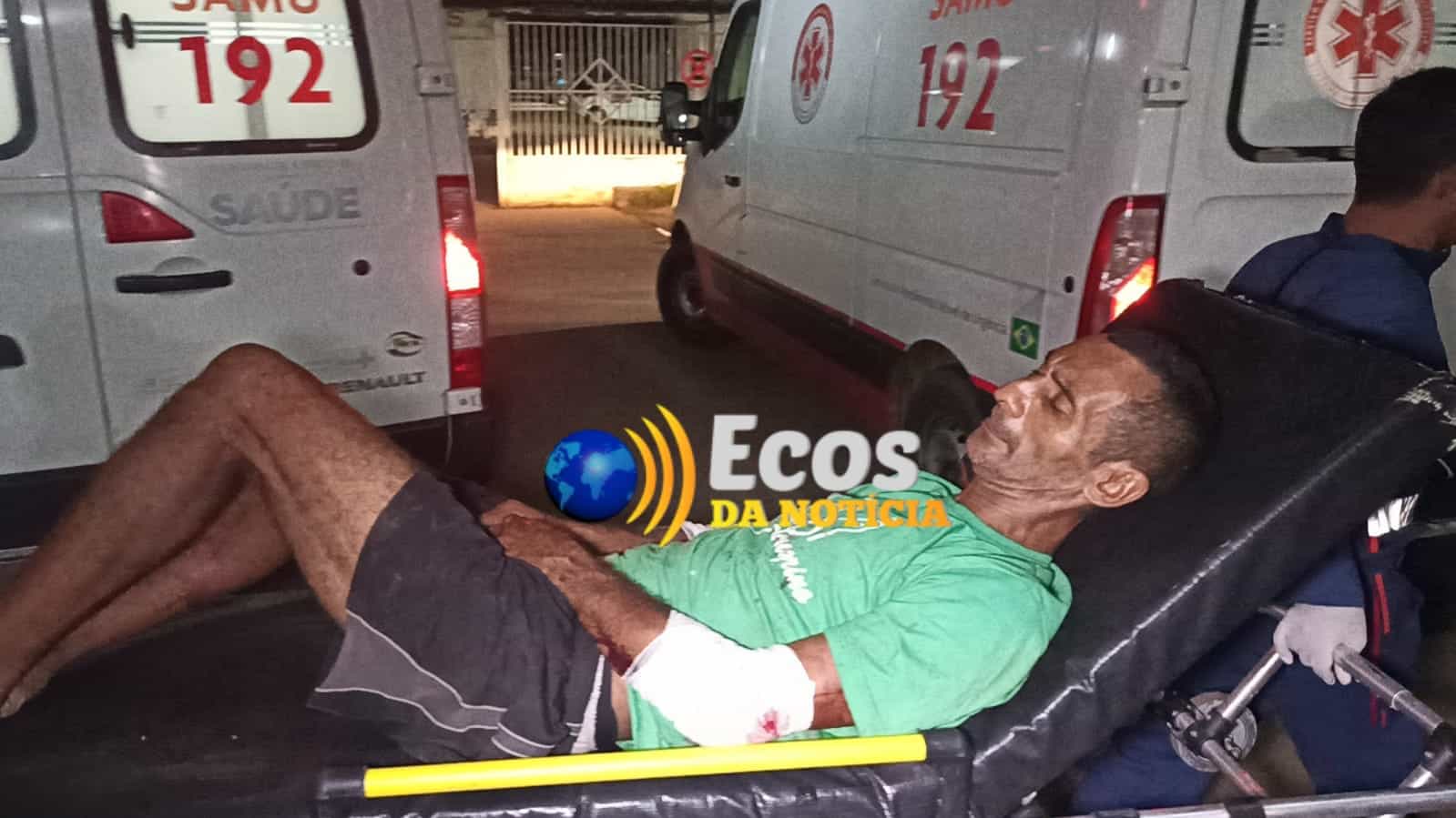 Homem recebe “disciplina” de facção e é agredido com golpes de ripa na Capital