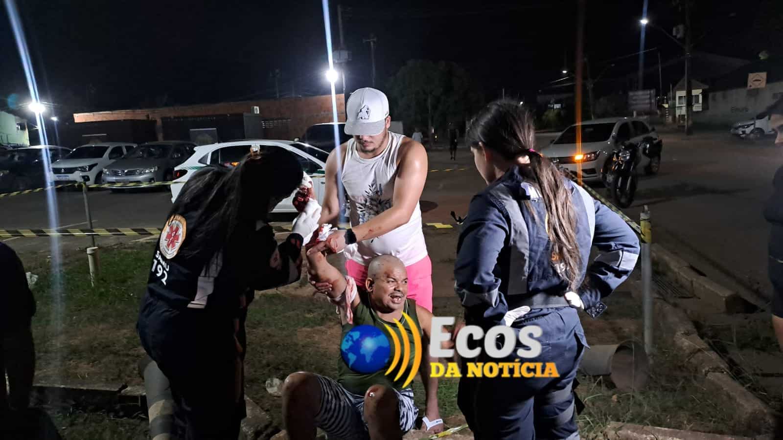 Idoso suspeito de embriaguez perde controle de bicicleta após bater em buraco em Rio Branco