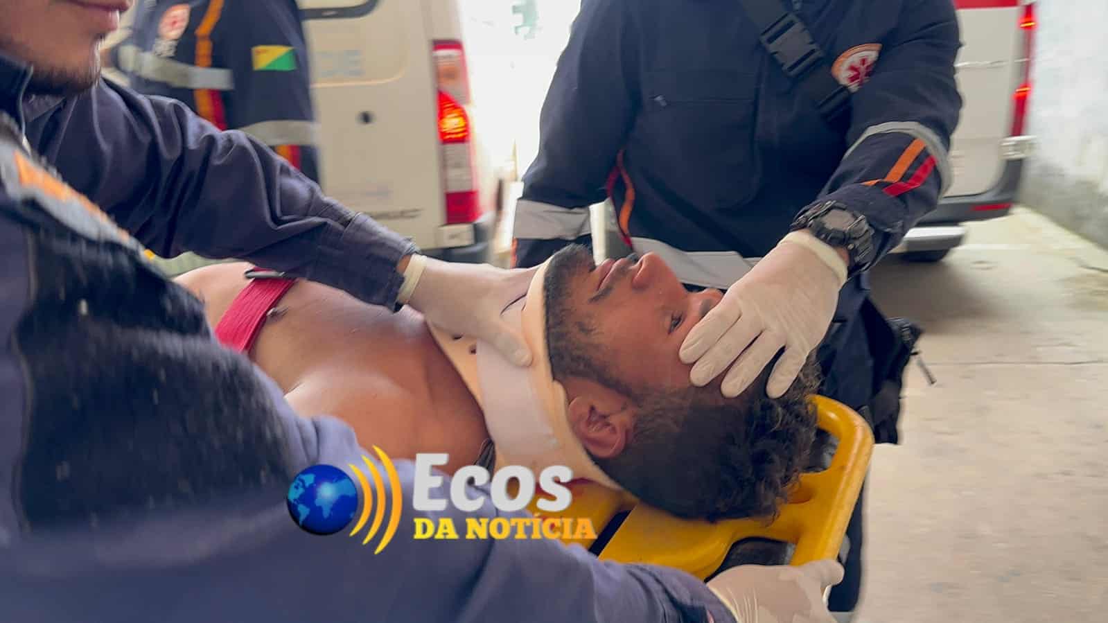 Trabalhador sofre traumatismo craniano após pernamanca cair em sua cabeça na Usina de Asfalto da Emurb