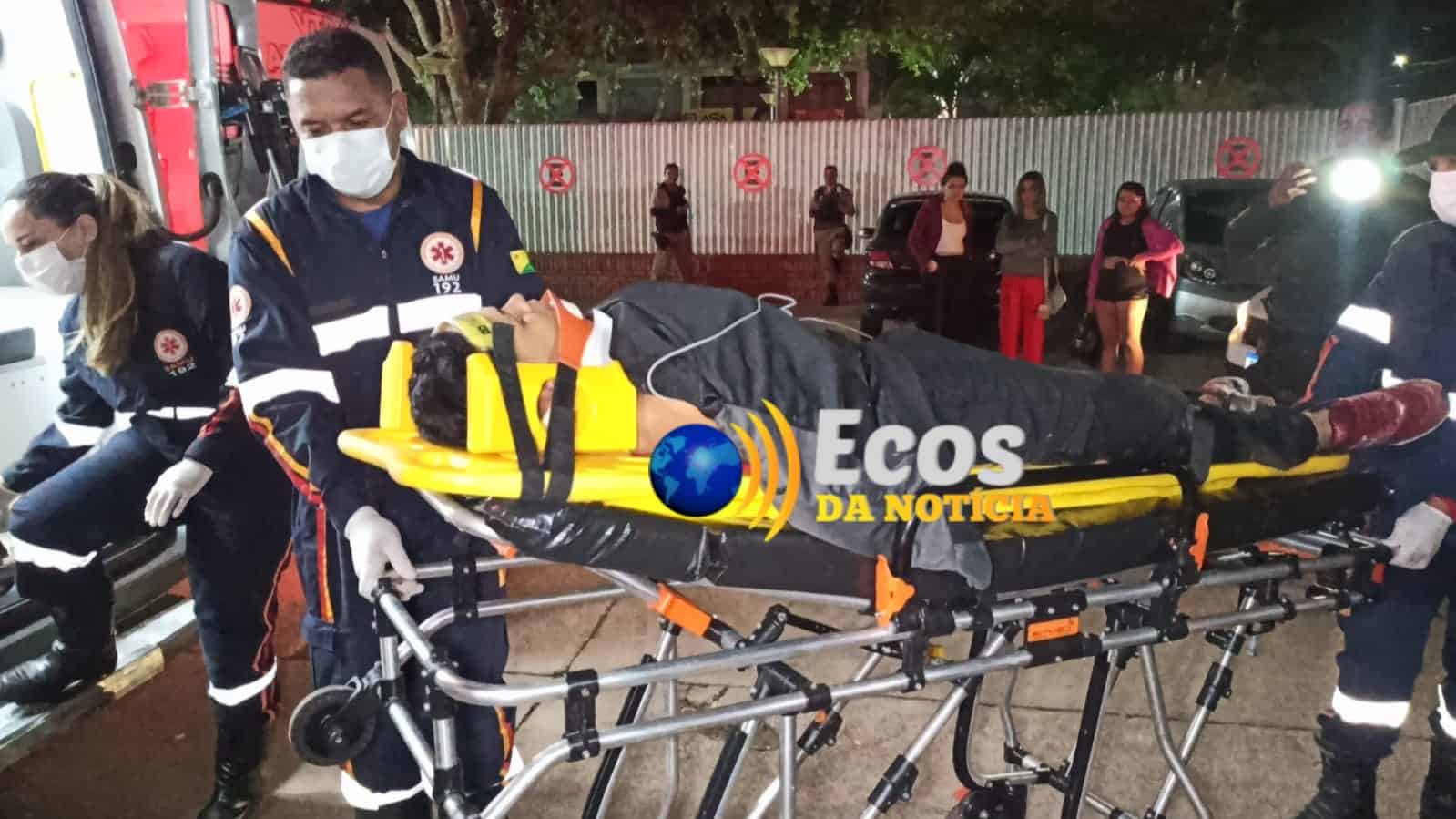 Criminosos em motocicleta passam atirando e ferem jovem com um tiro no Segundo Distrito de Rio Branco