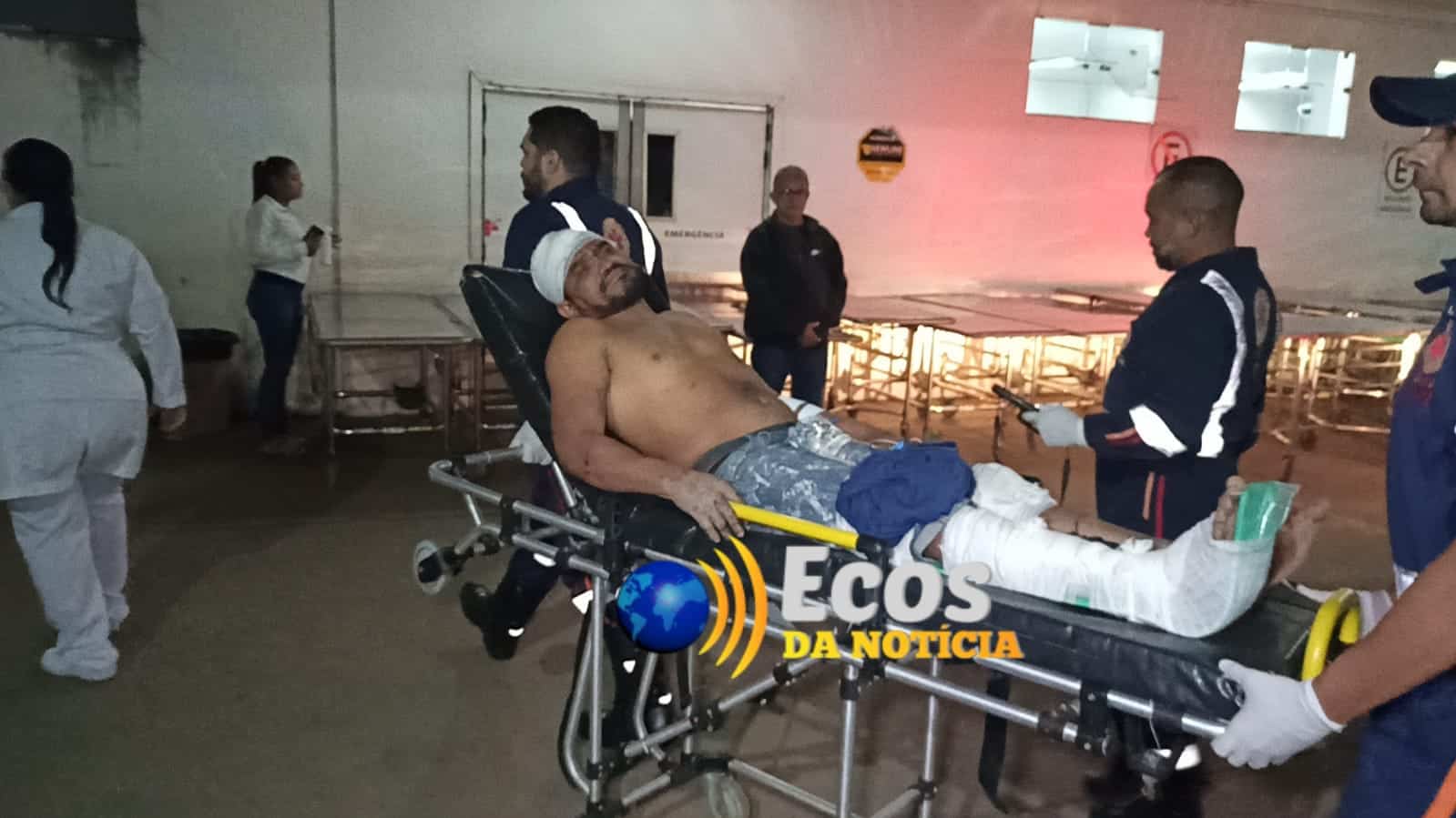 Homem recebe “disciplina” de facção e é agredido com golpes de ripa enquanto pintava residência