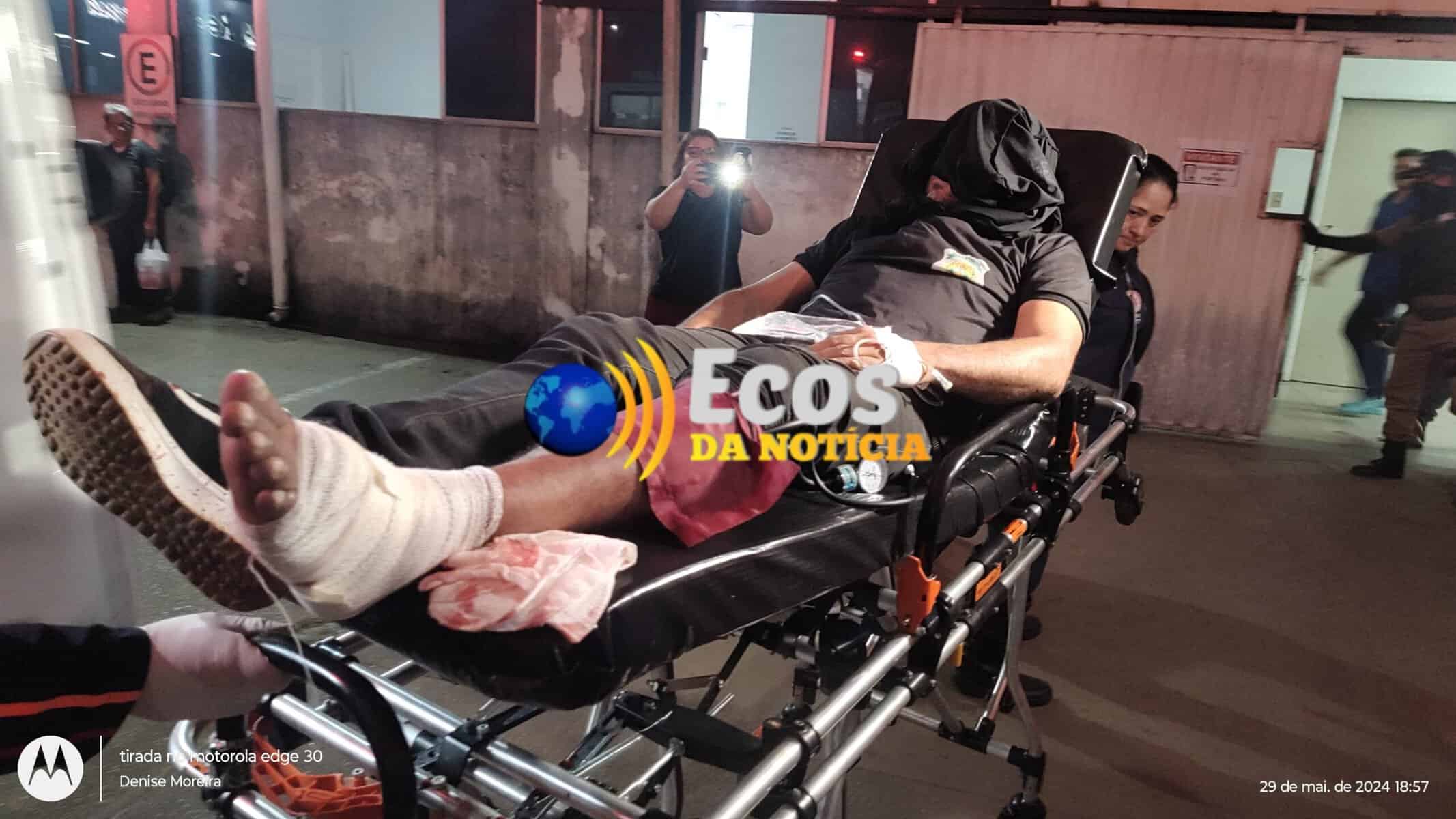 Policial Penal é atingido com um tiro dentro do Presídio Francisco de Oliveira Conde em Rio Branco