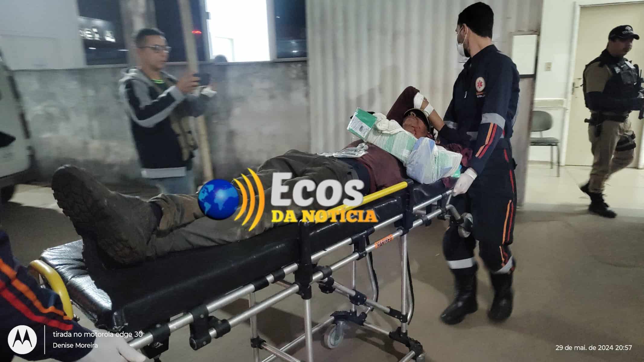 Jovem sofre acidente de trabalho em Cerâmica no Distrito Industrial