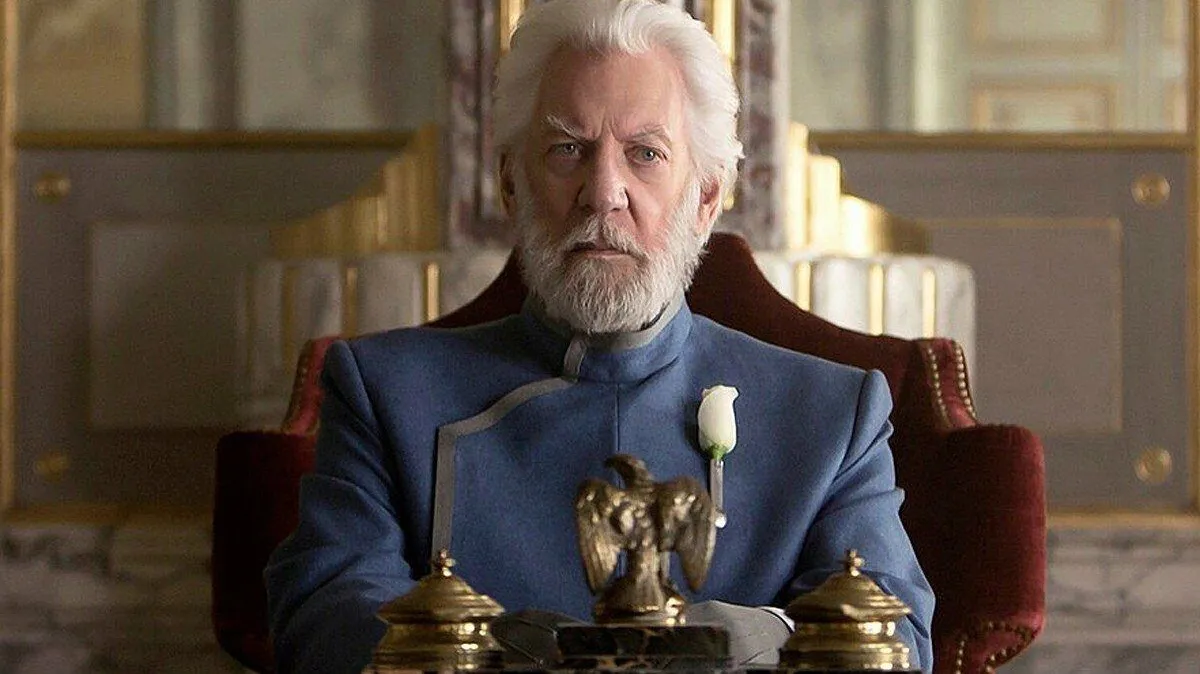 Morre Donald Sutherland, Snow de “Jogos Vorazes”, aos 88 anos