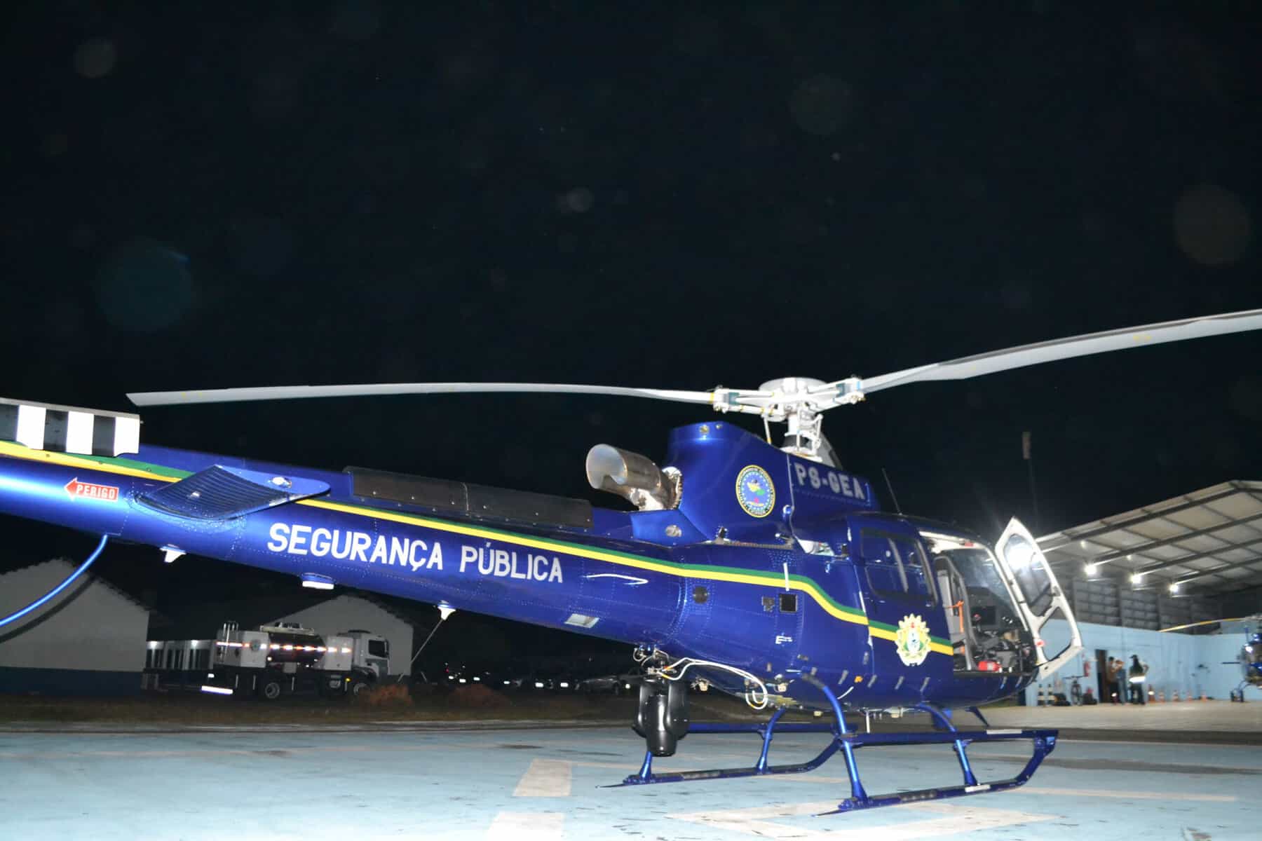 Segurança do Acre conta com farol de busca aéreo para otimizar operações noturnas