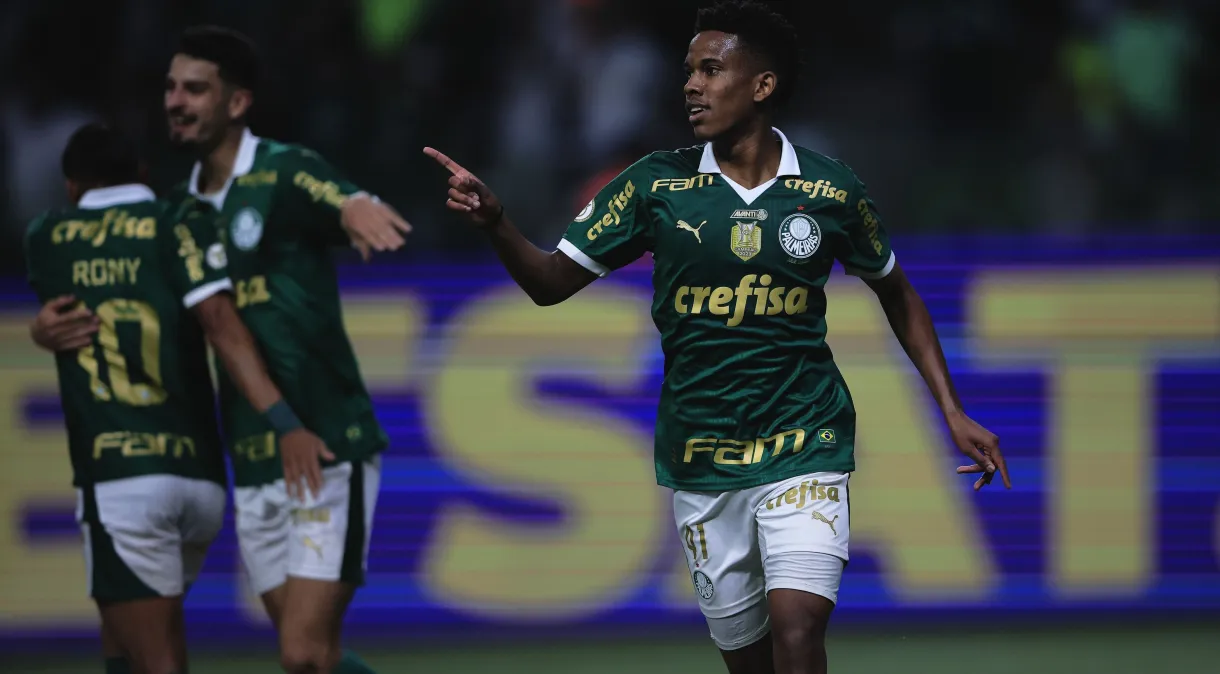 Brasileirão: Estêvão decide, Palmeiras vence Juventude e assume segunda posição