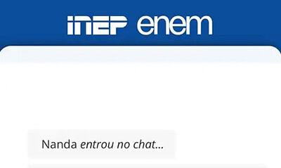 Golpe pagamento da taxa do enem. Print de página fraudulenta. - Print/AgenciaBrasil