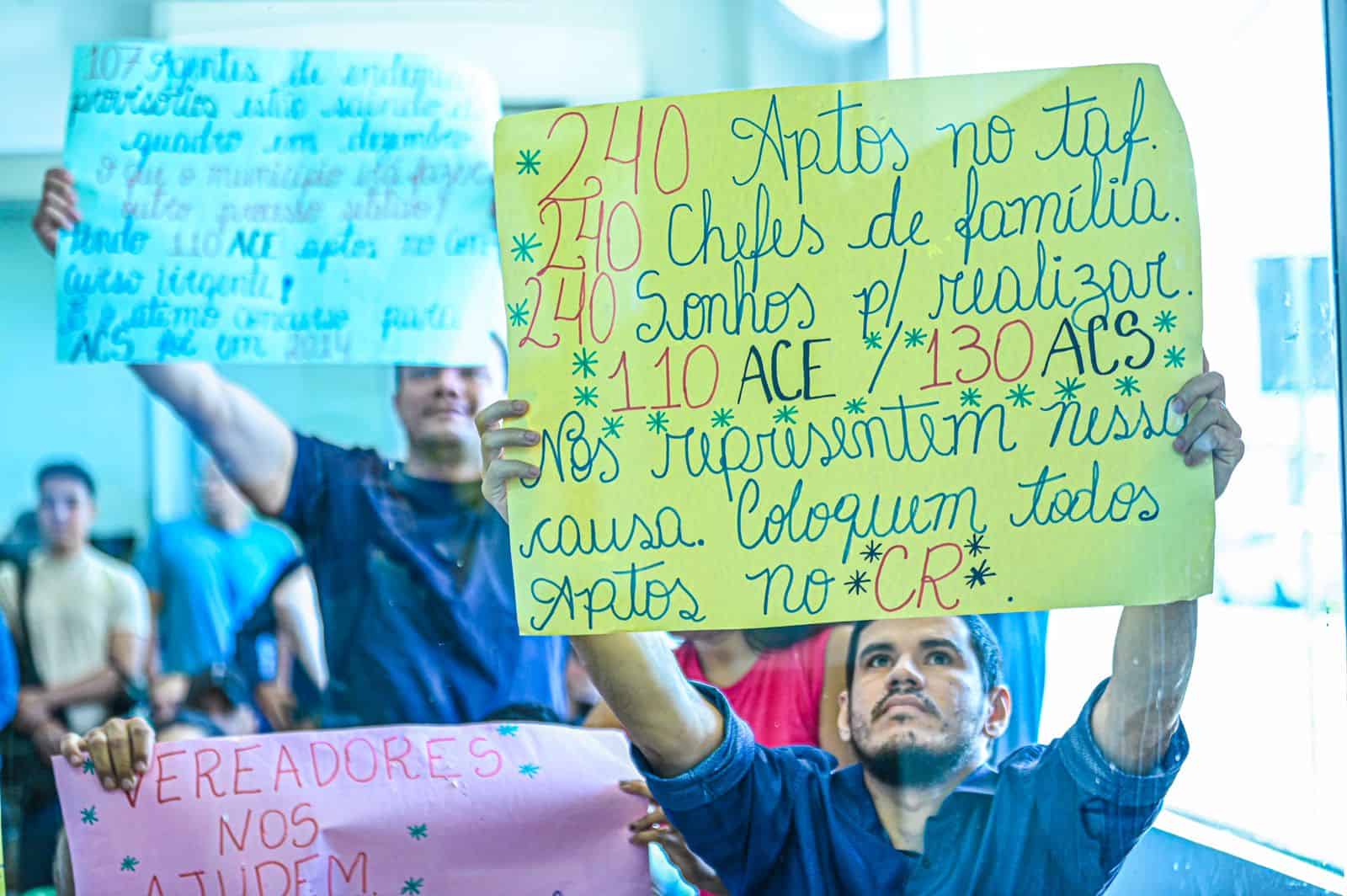 Aprovados exigem ampliação do cadastro de reserva na prefeitura