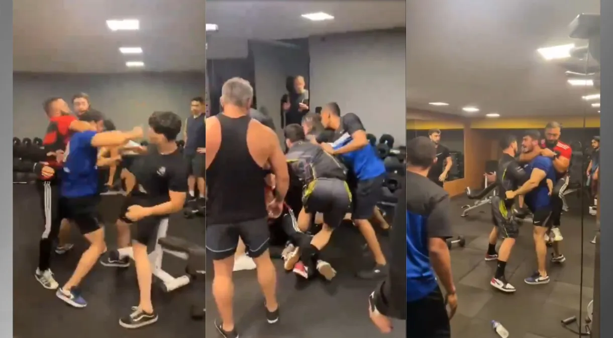 Alunos de academia trocam socos após suposto deboche durante exercício; veja vídeo
