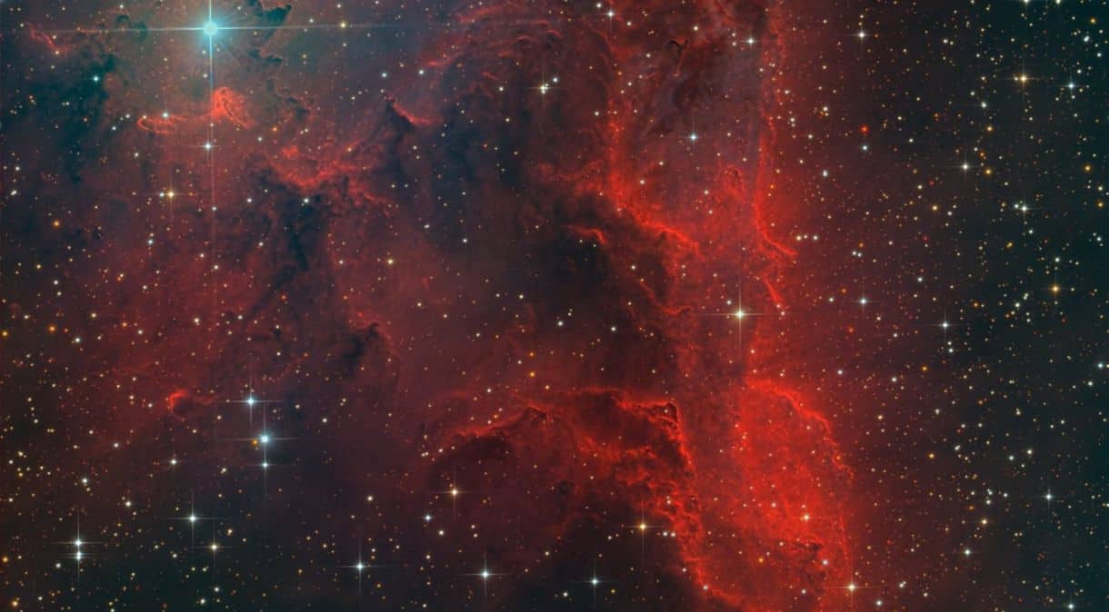 Nasa mostra nebulosa conhecida como Torre do Diabo; ela foi registrada após 28 horas de espera