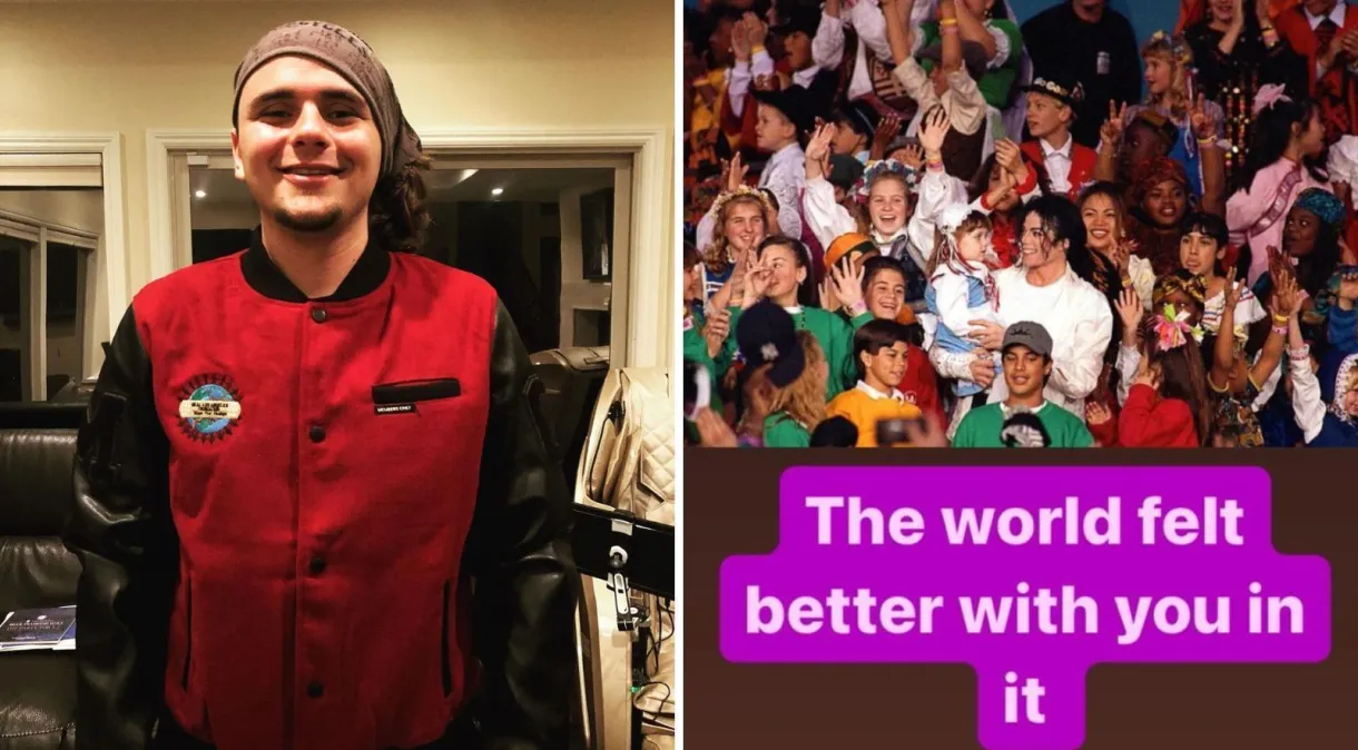 Filho de Michael Jackson faz homenagem ao pai: “O mundo era melhor com você”