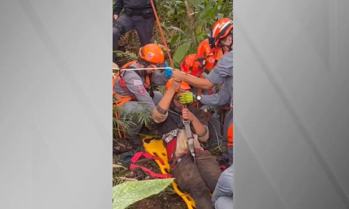 VÍDEO: Jovem autista é resgatado dentro de poço após quatro dias desaparecido em parque