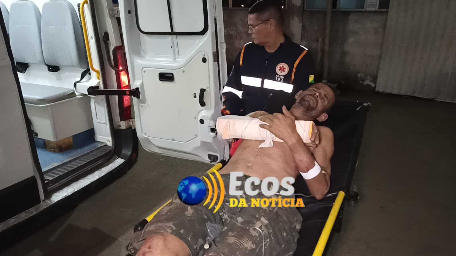 Homem é agredido a golpes de ripa durante “disciplina” de facção