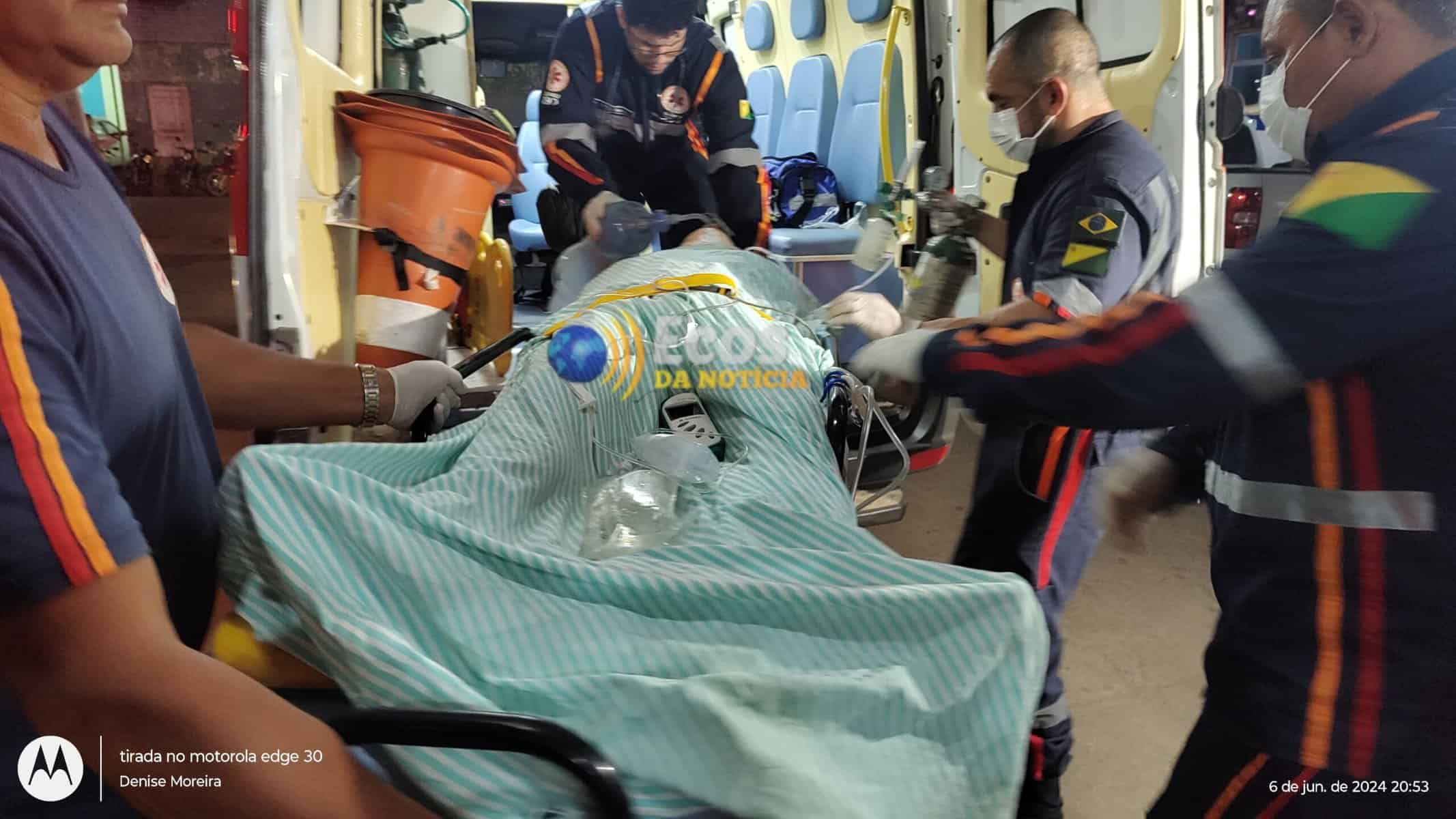 Sargento da PM é atropelado ao tentar atravessar rodovia em Senador Guiomard