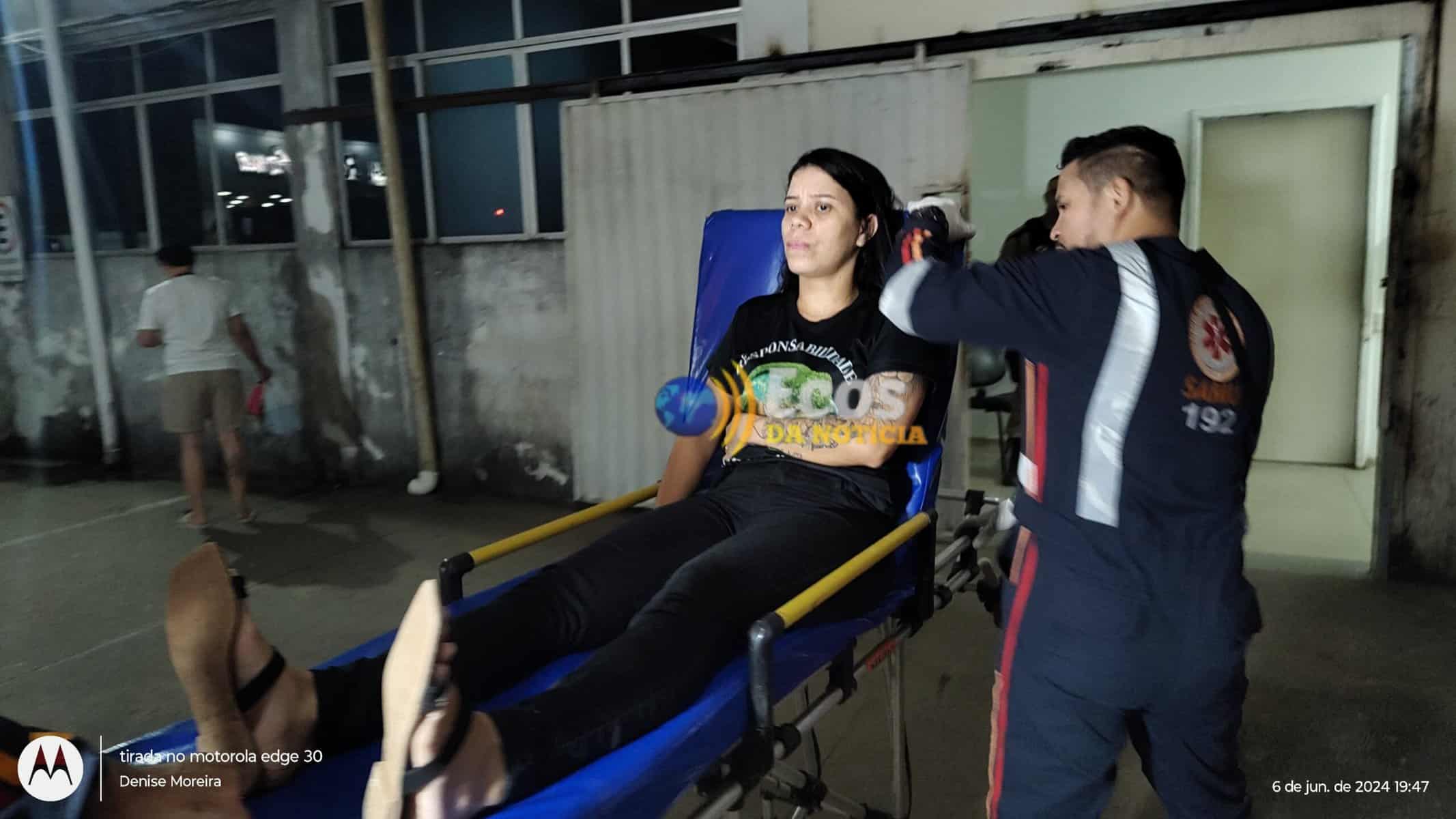 Passageira sofre fratura na costela após cair dentro de ônibus