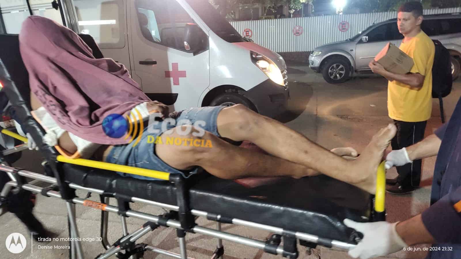 Homem é agredido a golpes de ripa durante “disciplina” de facção em Rio Branco