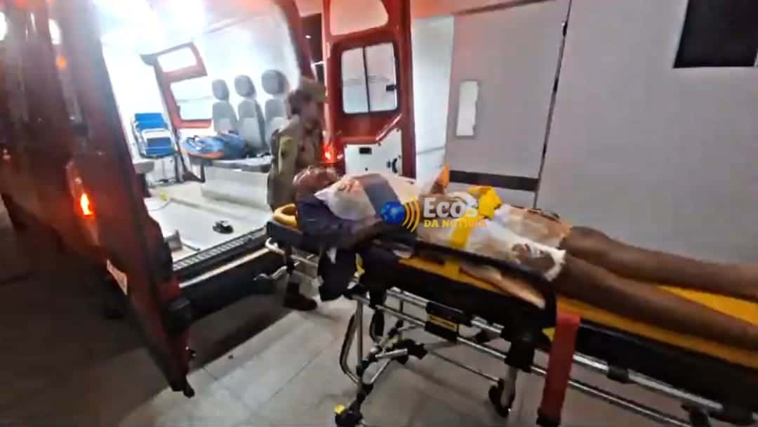 Motociclista sofre fratura no braço após cair em buraco em Ramal no município de Brasiléia