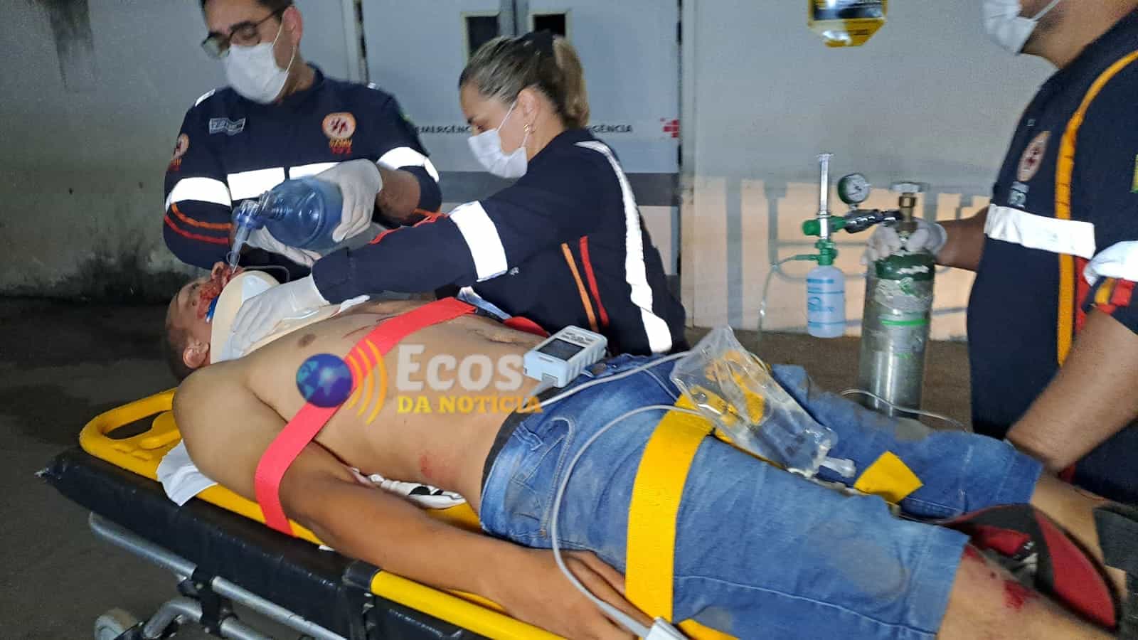 Acidente de moto deixa homem ferido na BR-364 em Rio Branco