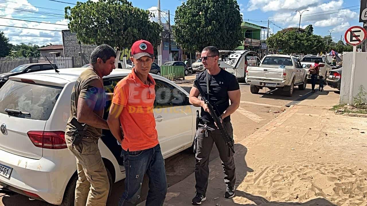 Polícia captura homem acusado de matar Irmão com golpe de foice em Brasiléia