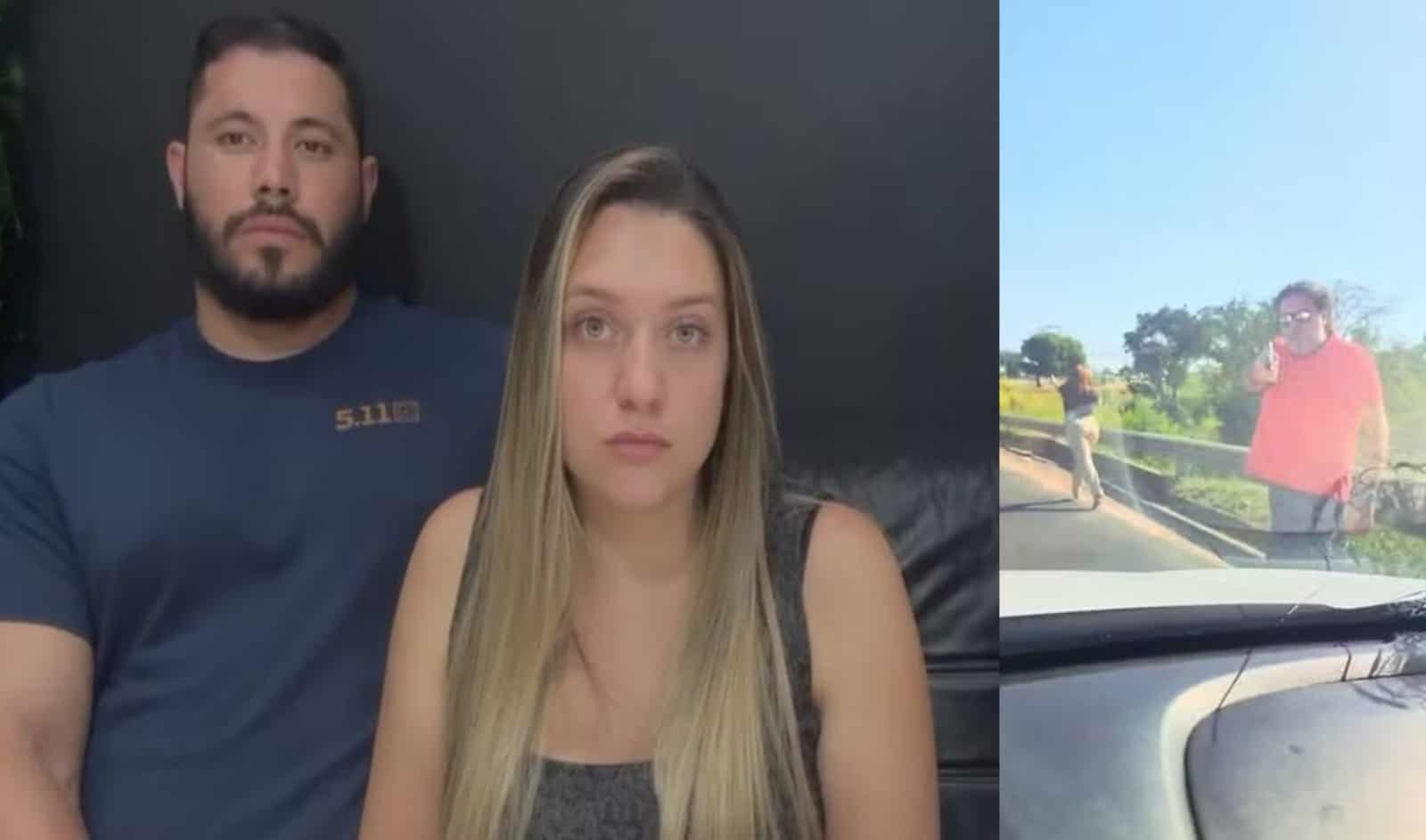 Casal que estava em veículo atingido por tiros diz que motorista dirigia em alta velocidade