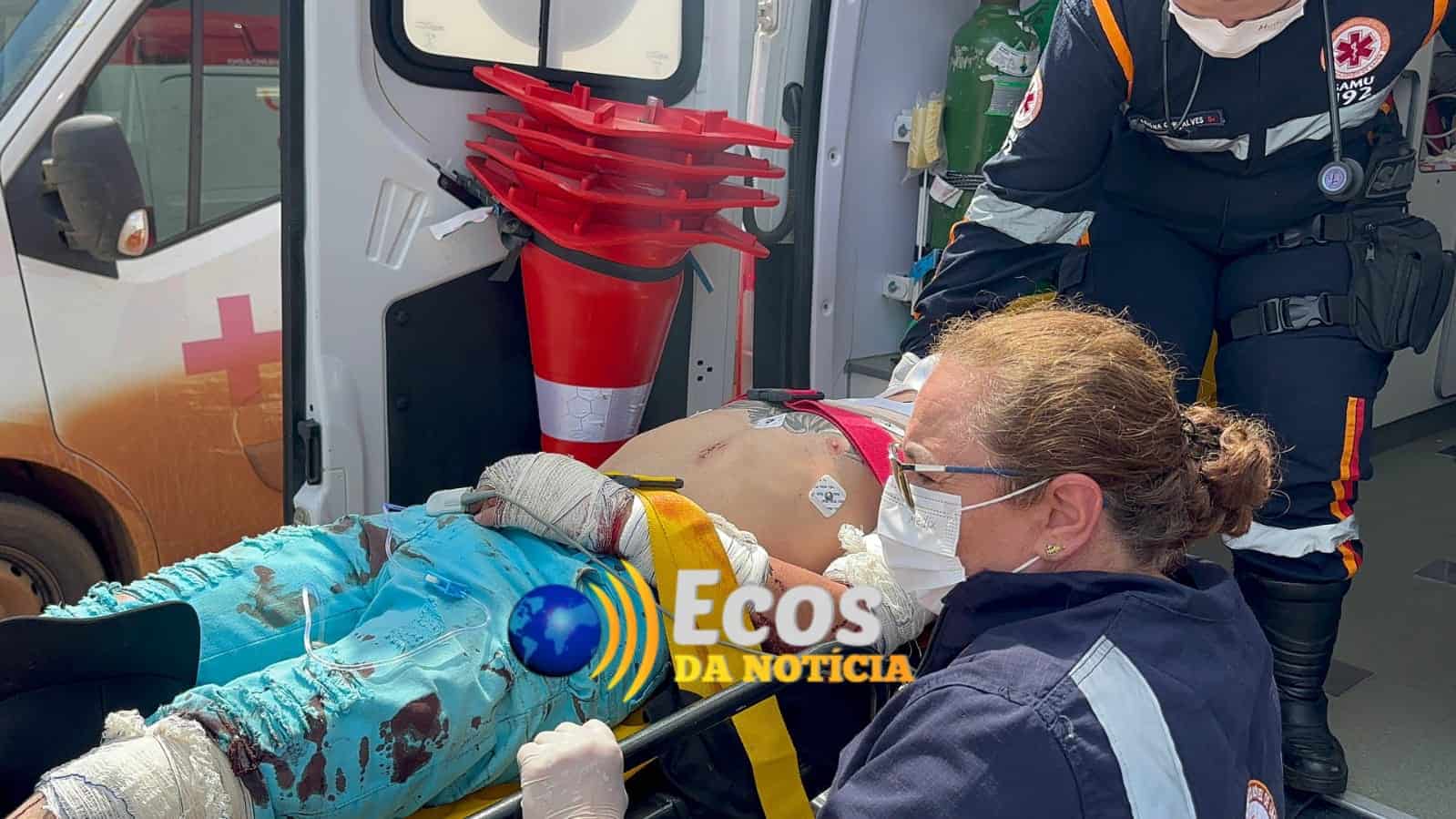 Trabalhador recebe descarga elétrica de alta tensão em Rio Branco e parar no Pronto-Socorro de Rio Branco