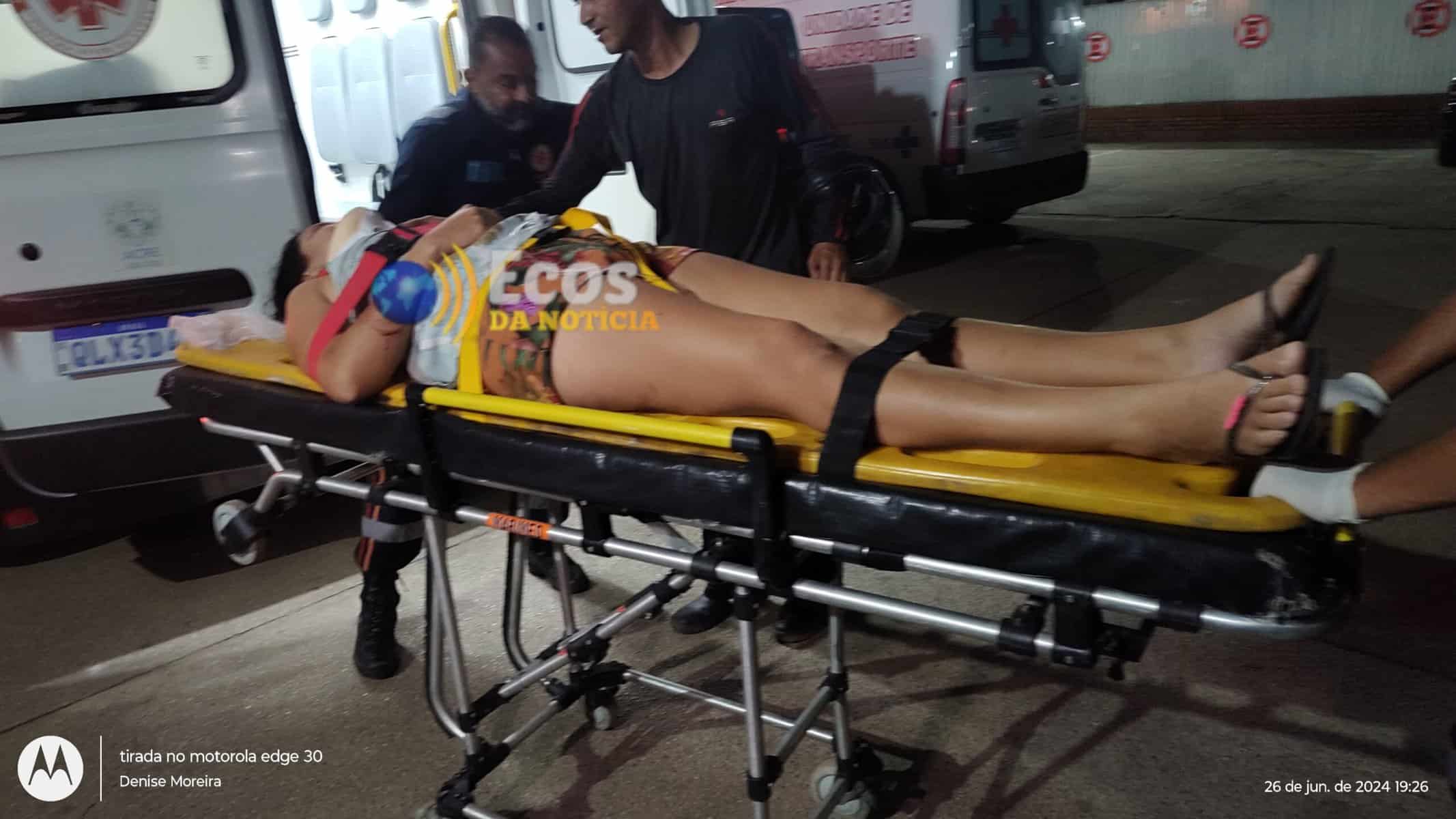 Mulher é atropelada ao tentar atravessar rodovia ; motorista fugiu do local