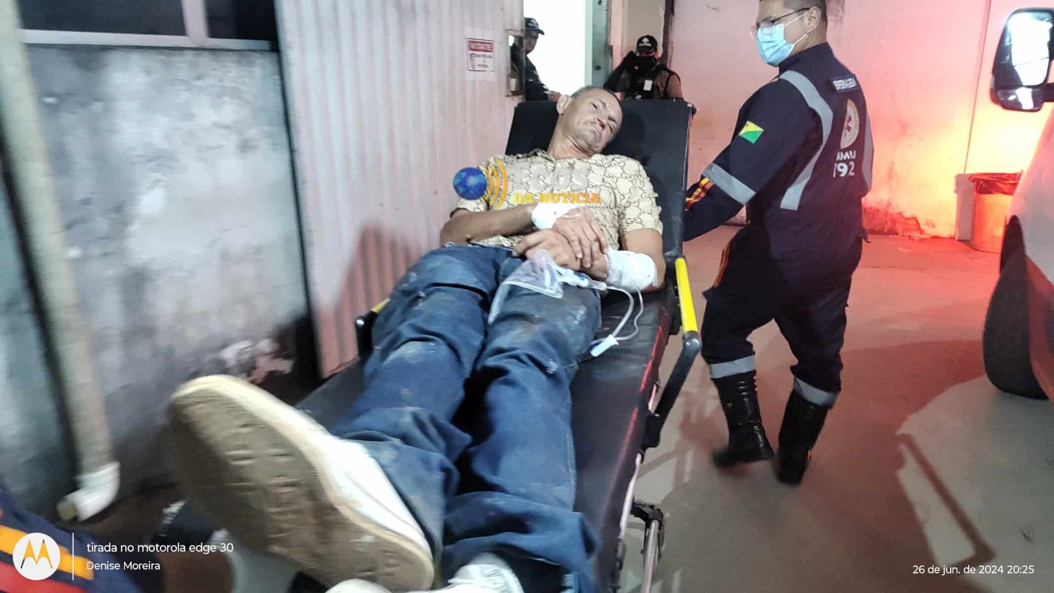 Homem é vítima de agressão física na Baixada da Sobral