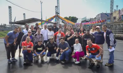 Representantes das quadrilhas juninas definiram ordem de apresentações em sorteio. Foto: Neto Lucena/Secom