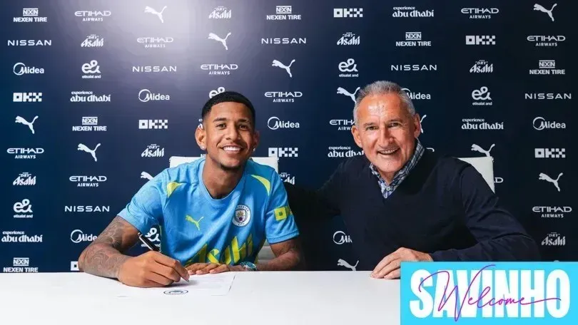 city anuncia savinho como novo reforco