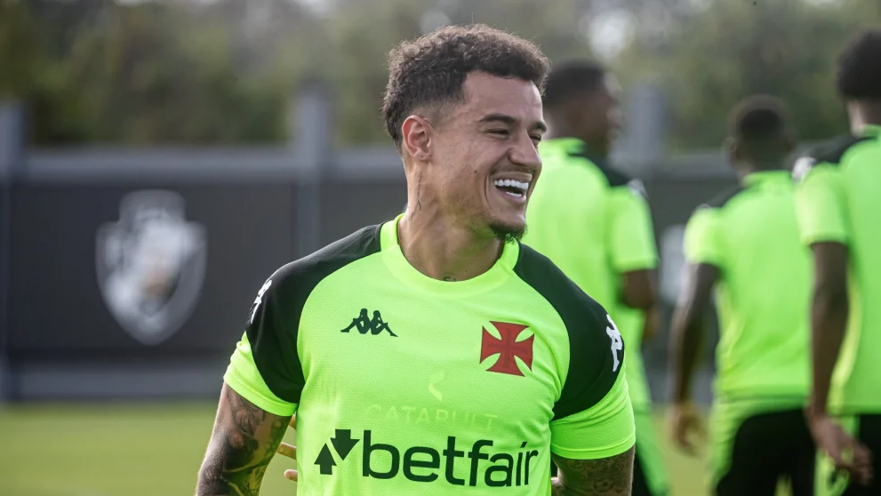 coutinho treino vasco