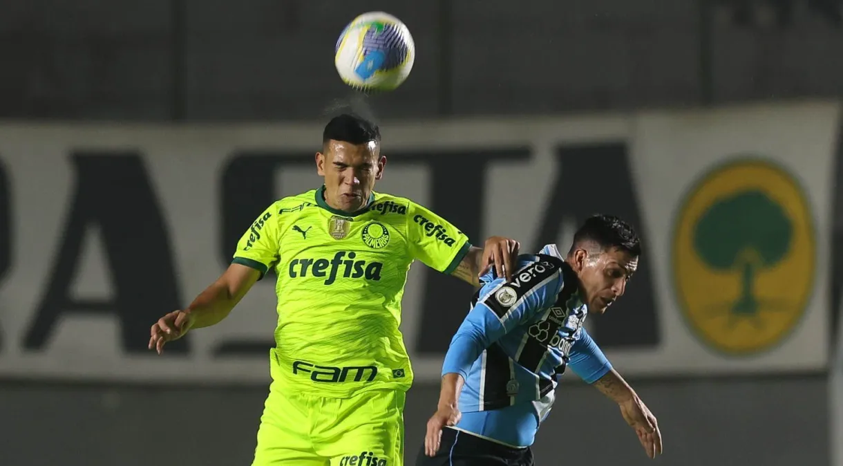 Grêmio sai na frente, mas cede empate ao Verdão pelo Brasileiro