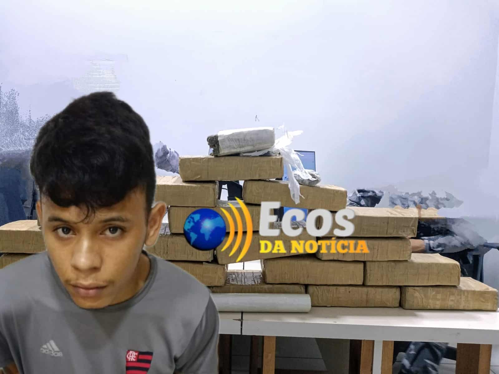 BOPE apreende mais de 20 kg de drogas na parte alta de Rio Branco