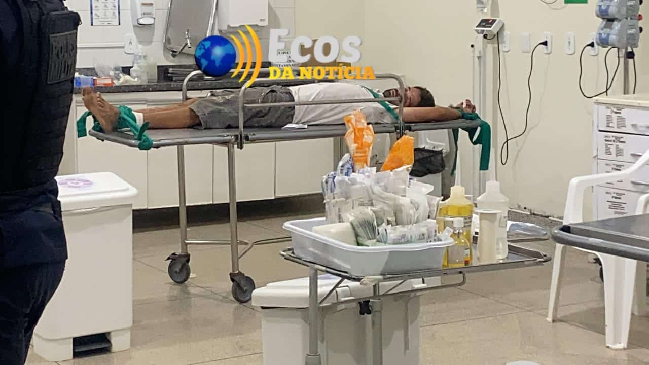 Homem invade UPA da Baixada da Sobral com terçado para matar ‘amigo’ após briga por drogas