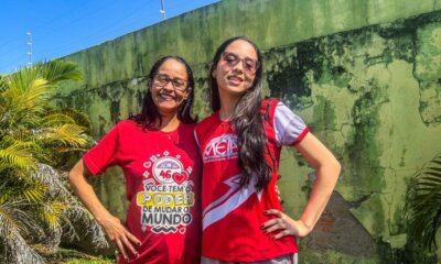 Rosiane Dantas de Souza (mãe) e Luanna Souza Gama, de 16 anos - Foto: Whidy Melo/ac24horas