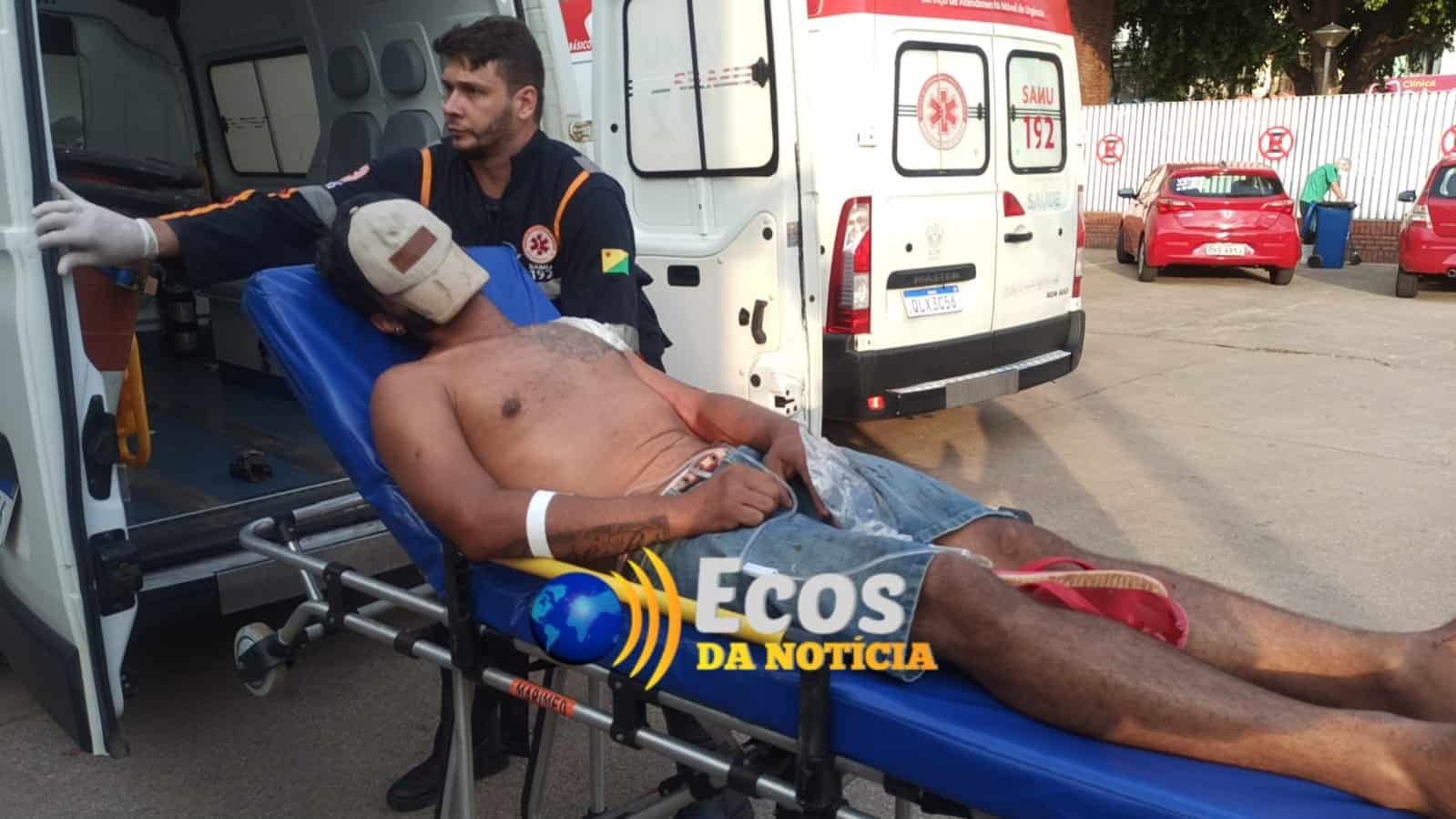 Homem é ferido a golpes de faca durante bebedeira em bar em Rio Branco