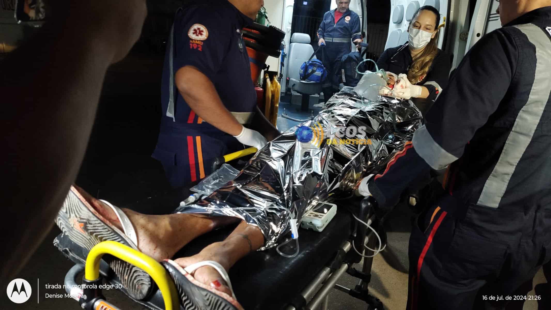 Homem sofre tentativa de homicídio no Bairro Novo Calafate em Rio Branco