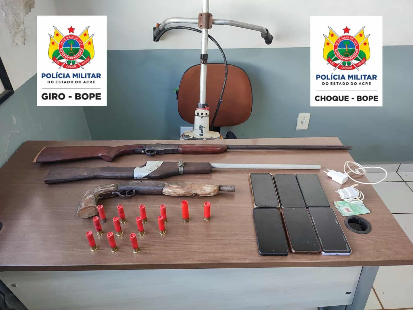 Militares do Bope libertam vítima de sequestro, apreendem armas de fogo e prendem suspeitos