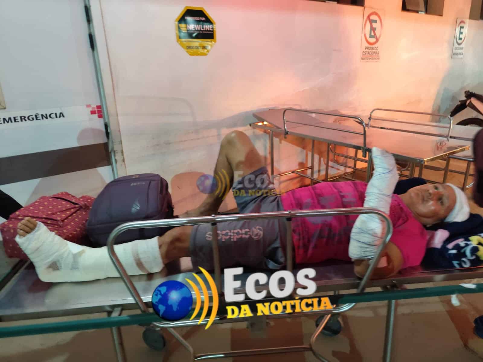 Homem sofre múltiplas fraturas ao ser agredido por colega de trabalho