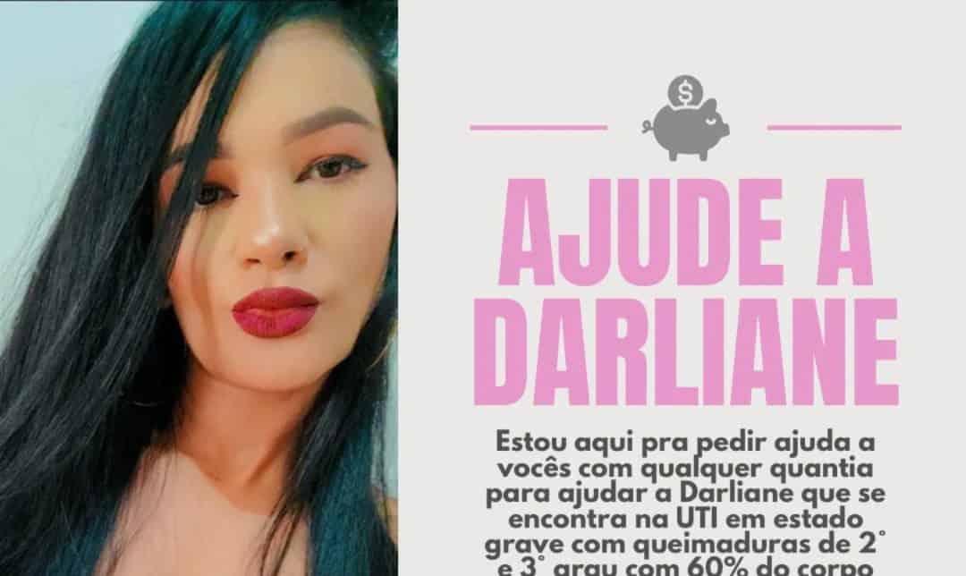 Vítima de explosão teve 60% do corpo queimado e família pede ajuda