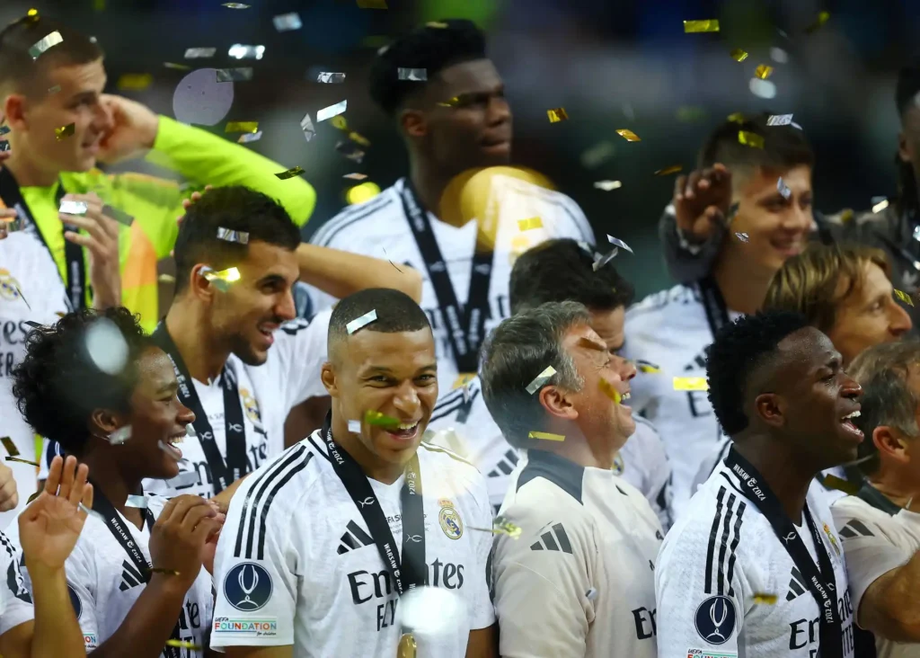 2024 08 14t225736z 1681799390 rc2yf9at5rt3 rtrmadp 3 soccer supercup mad att report red