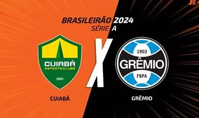 Cuiabá e Grêmio duelam neste sábado pelo Brasileirão –
Foto: Jogada10 / Jogada10