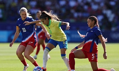 Brasil mede forças com os Estados Unidos Foto: Lisa Leutner