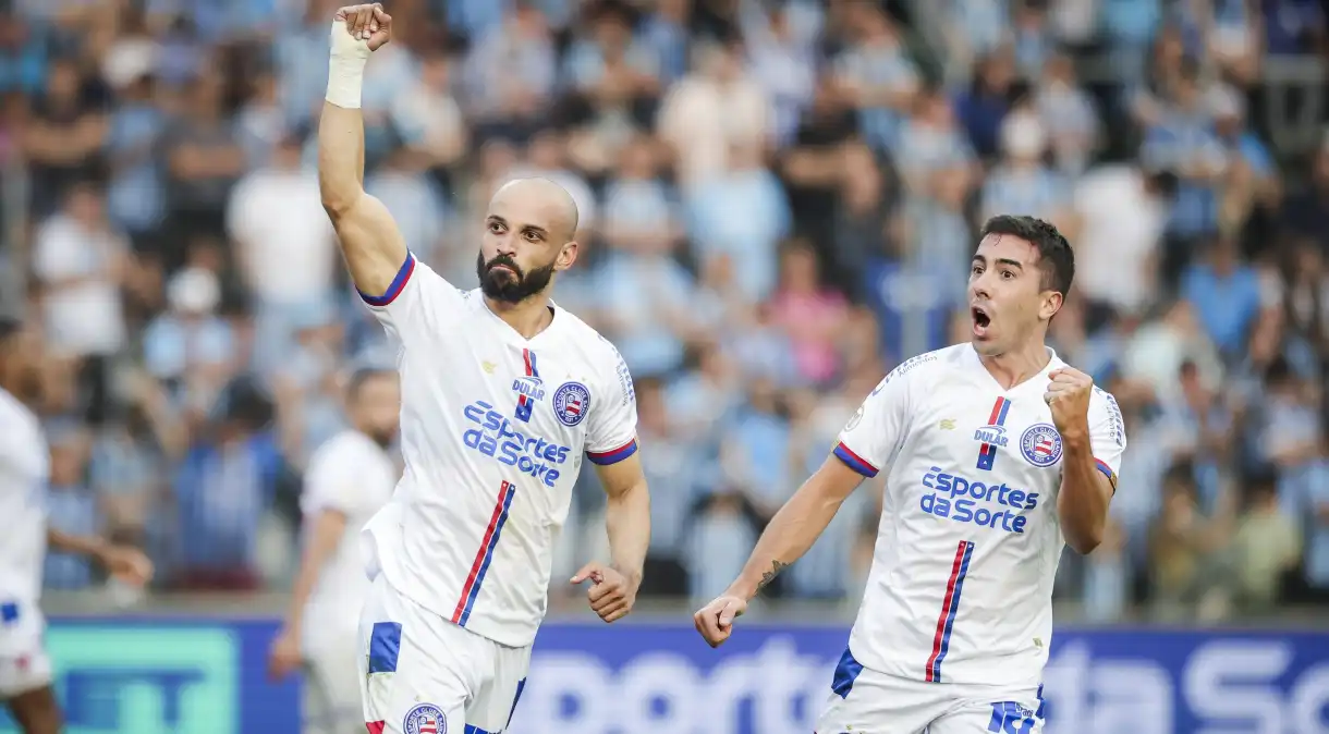 Bahia freia reação do Grêmio e vence fora de casa pelo Campeonato Brasileiro