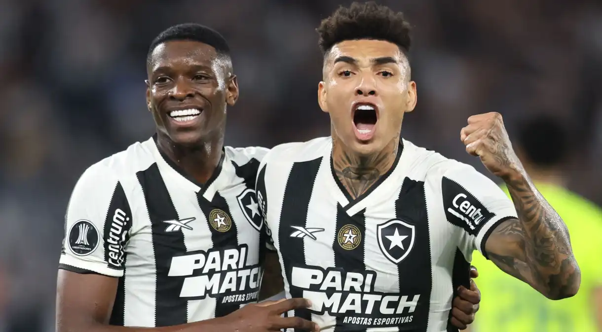 Libertadores: Botafogo é superior ao Palmeiras e sai em vantagem nas oitavas de final