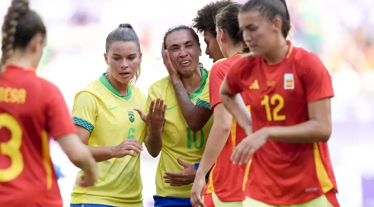 Corte rejeita recurso e Marta não joga pelo Brasil na semifinal olímpica contra Espanha